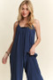 ADORA Wide Leg Casual Cami Jumpsuit