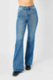 Judy Blue Full Size High-Waisted Classic Flare Jeans Plus Size