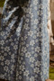 BiBi Floral Texture Wide Leg Jeans