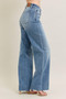 Judy Blue Full Size V - Front Baggy Jeans Plus Size
