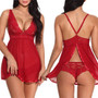 Women'S Sexy Low Back Sexy Pajamas Nightdress See-Through Slip Dress