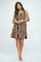 Print Short Tank Dress​