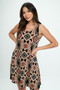 Print Short Tank Dress​