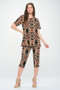 Short Sleeve Top Capri Pants Set​​​