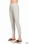 Zenana Scuba Capri Sweatpants with Pocket