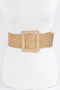 Wide Metal Buckle Plus Size Belt 