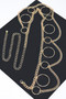 Multi O Ring Layered Chain Belt 