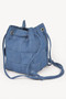 Braided Denim Bucket Bag 