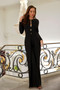 Long Slit Jumpsuit