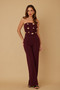 Multi Flat Mirror Stone Jumpsuit
