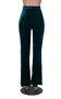 Fall Ladies Velvet Bootcut High Waist Casual Pants