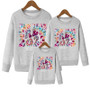 New Year Parent-Child Outfits Family Sweatshirt Trendy Mother-Daughter Long Sleeve T-Shirt