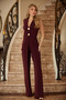 Open Flap With Metal Shank Button Jumpsuit​