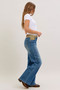 Judy Blue MR Column Straight Jeans with Corduroy Waist