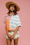 BiBi Mix And Match Stripe Color Block Shirt
