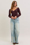 Judy Blue High Waist Column Straight Jeans