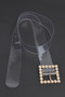 Beaded Square Plus Size Belt