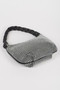 Hot Fix Stone Twisted Handle Small Hobo Bag
