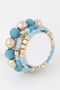 Multi Stone Beaded Bracelet​​​