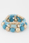 Multi Stone Beaded Bracelet​​​