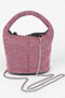 Oversized Stone Small Bucket Bag