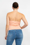 Collared Halter Open Back Top