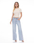 Denim Rhinestone Pants