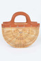 Bamboo Top Handle Bag