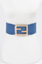 Metal Buckle Plus Size Elastic Belt​