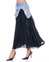 Denim Contrast Skirt