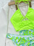 Women Tie Dye Bikini Two Pieces