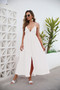 Summer Ladies Mid Straps Loose Dress Holidays Style Beach Dress