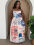 Florida Postcard Maxi Dress