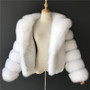 Fur coat women's autumn winter faux fur coat