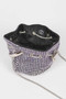 Rhinestone Ombre Bucket Bag