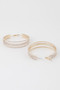 Jeweled Crystal Hoop Earrings