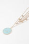 Multi Stone Pendant Chain Necklace