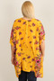 Plus Size Floral Print Kimono