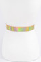 Holograme Metallic Plus Size Belt
