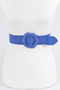Faux Straw Elastic Belt​​