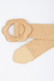 Faux Straw Elastic Belt​​