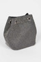 Rhinestone Bucket Chain Bag
