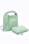 Chic Weave Set Clutch
