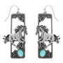 Western Wild Horse Dangle Earrings