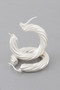 Bulky Twisted Hoop Earrings