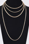 Rhinestone Multi-Layer Necklace
