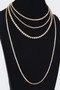 Rhinestone Multi-Layer Necklace