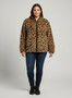Onque Casual Animal Print Jacket