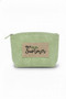 Holiday Patch Vintage Cosmetic Pouch