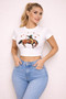 Cowgirl Spirit Graphic Crop Tee